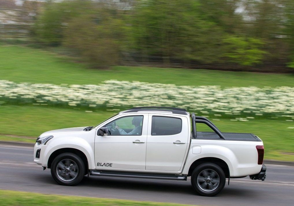 Test av uppdaterade Isuzu D-Max pick-up