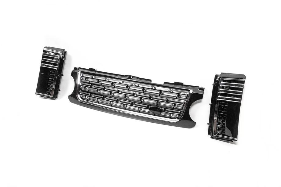 Range Rover III L322 2002–2012 Frontgrill och sidogälar i Autobiography-stil (för 2005-2009) Foto 3