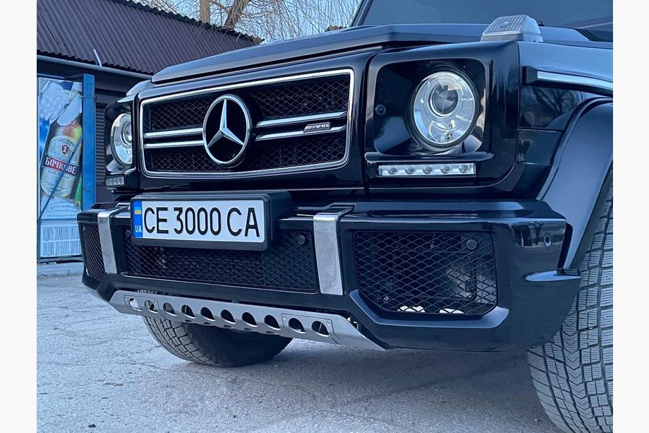 Mercedes G class W463 1990–2018 Strålkastarkåpor med LED (5 dioder, sats) Foto 3