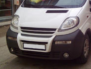 Opel Vivaro 2001–2015 Främre stötfångarläpp (2001-2006, för lackering) foto 1