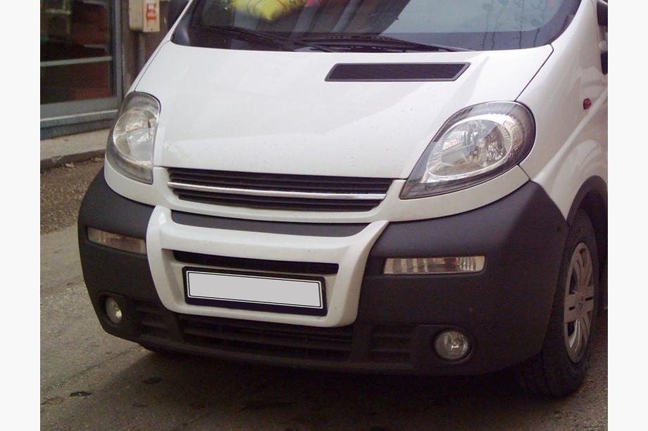 Opel Vivaro 2001–2015 Främre stötfångarläpp (2001-2006, för lackering) Image