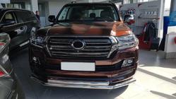Toyota Land Cruiser 200 2007–2021 Främre frontbåge ST014 (2015+, rostfri) foto 3