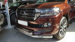 Toyota Land Cruiser 200 2007–2021 Främre frontbåge ST014 (2015+, rostfri) foto 5