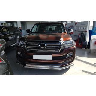 Främre frontbåge ST014 (2015+, rostfri) Toyota Land Cruiser 200 2007–2021 foto 3