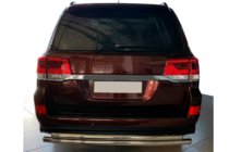 Toyota Land Cruiser 200 2007–2021 Bakre skyddsbåge AK002-double (2 st, rostfritt) foto 1