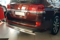 Toyota Land Cruiser 200 2007–2021 Bakre skyddsbåge AK002-double (2 st, rostfritt) foto 3
