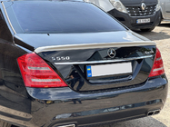 Mercedes S-class W221 2005–2013 Spoiler (ABS, för lackering) foto 5