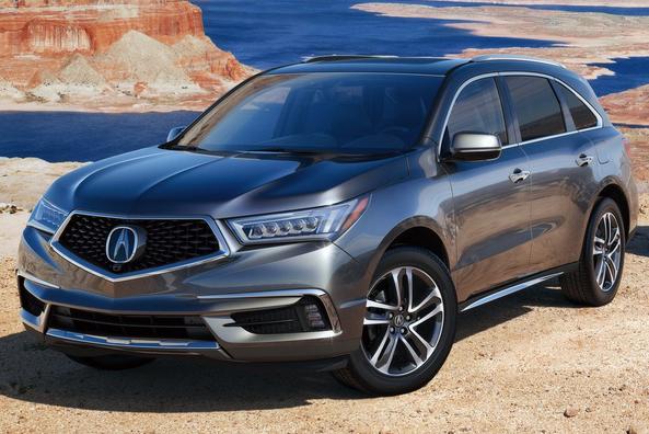 Uppdaterad crossover Acura MDX