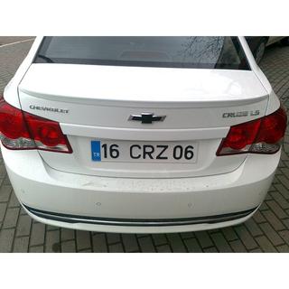 Spoiler SD (Meliset, för lackering) Chevrolet Cruze 2009–2015 foto 2