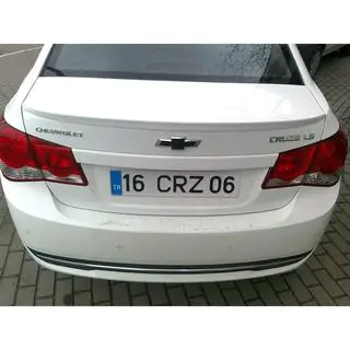 Spoiler SD (Meliset, för lackering) Chevrolet Cruze 2009–2015 foto 2