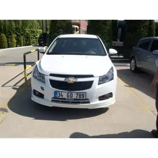 Frontläpp till stötfångare SD (Meliset, för lackering) Chevrolet Cruze 2009–2015 foto 2