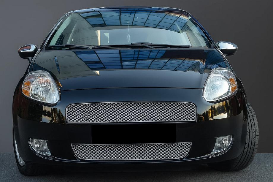 Fiat Punto Grande/EVO 2006–2018 Kylargallerlister (2 delar, rostfritt stål) Image