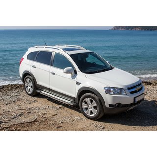 Sidosteg Rainbow (2 st, aluminium) Chevrolet Captiva 2006–2019 foto 1