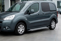 Peugeot Partner Tepee 2008–2018 Sidosteg Rainbow (2 st, aluminium) foto 1