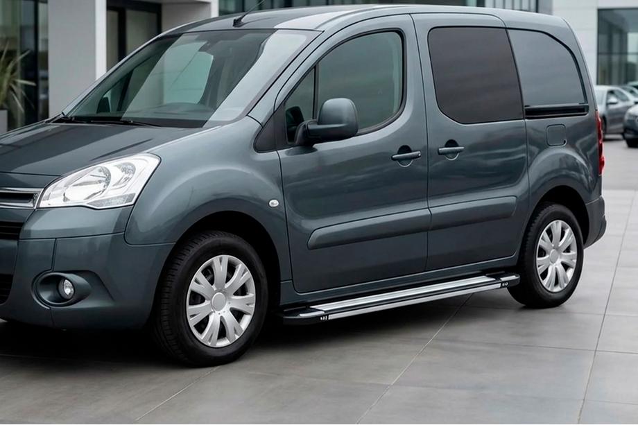 Peugeot Partner Tepee 2008–2018 Sidosteg Rainbow (2 st, aluminium) Image