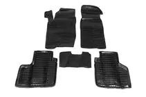 Chevrolet Niva 1998–2020 Gummimattor med hög kant (Autogumm) foto 2