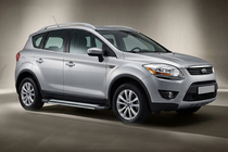 Ford Kuga 2008–2013 Sidosteg Rainbow (2 st, aluminium) foto 1