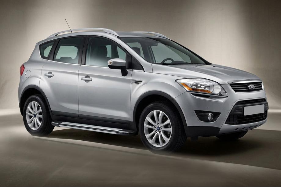 Ford Kuga 2008–2013 Sidosteg Rainbow (2 st, aluminium) Image