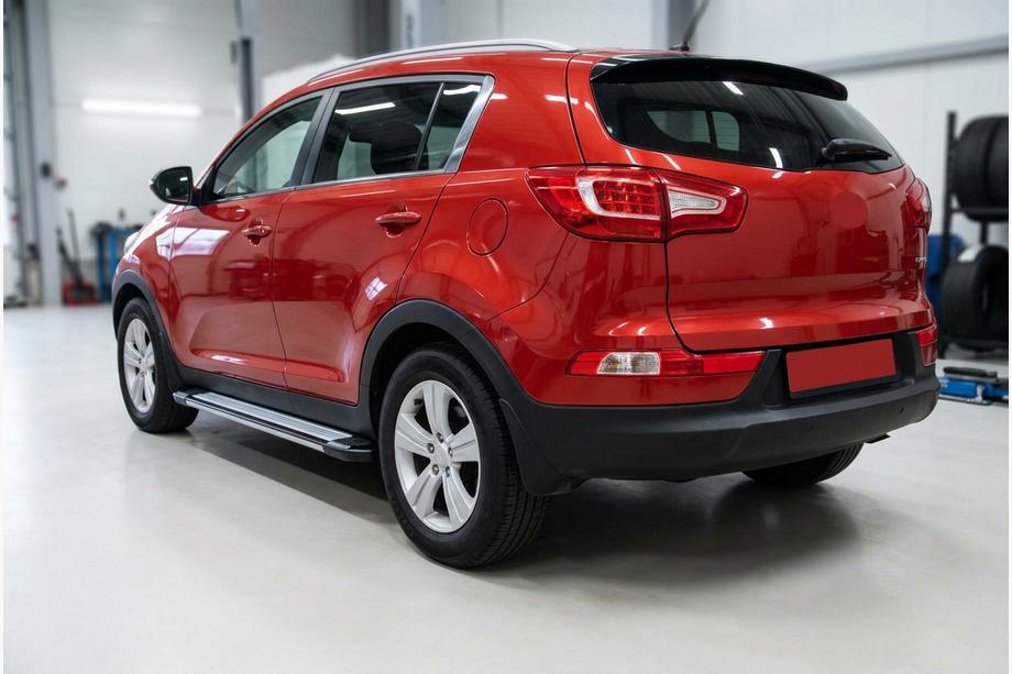 Kia Sportage 2010–2015 Sidosteg Rainbow (2 st, aluminium) Image