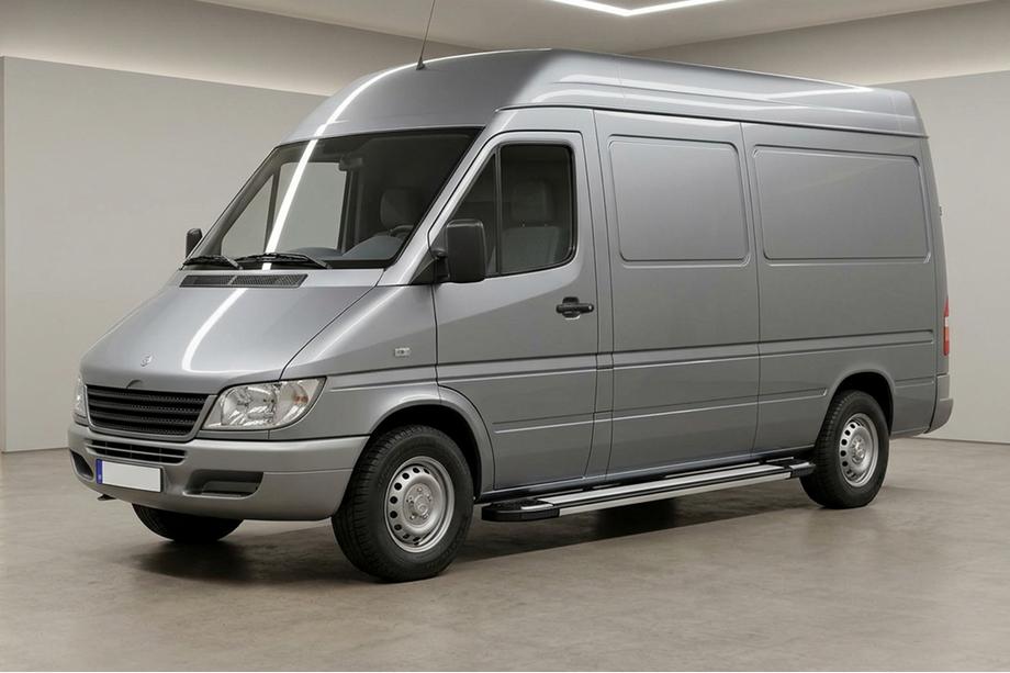 Mercedes Sprinter W901/902/903/904/905 1995–2006 Sidosteg Rainbow (2 st, aluminium) Image