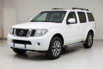 Nissan Pathfinder R51 2005–2014 Sidosteg Rainbow (2 st, aluminium) foto 1