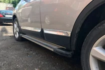 Nissan Qashqai 2007–2010 Sidosteg Rainbow (2 st, aluminium) foto 3