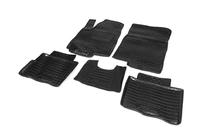 Kia Soul I 2008–2013 Gummimattor med hög kant (Autogumm) foto 2