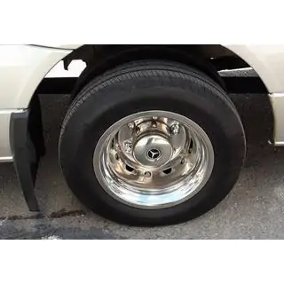 Hjulsidor i rostfritt stål Ексклюзив V1 (2-rullagers, 4 st) Mercedes Sprinter W906 2006–2018 foto 4