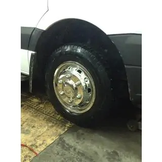 Hjulsidor i rostfritt stål Ексклюзив V1 (2-rullagers, 4 st) Mercedes Sprinter W906 2006–2018 foto 2