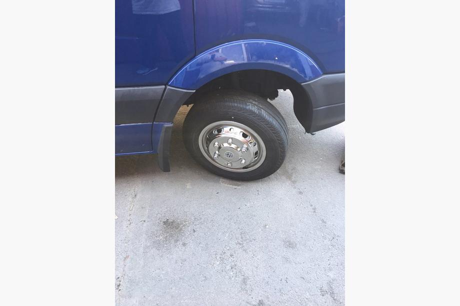 Mercedes Sprinter W906 2006–2018 Hjulsidor i rostfritt stål Ексклюзив V1 (2-rullagers, 4 st) Foto 6