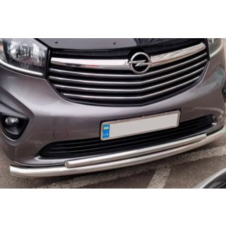 Främre frontbåge ST014 (rostfritt) Fiat Talento 2016– foto 4