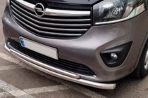 Opel Vivaro 2015–2019 Främre frontbåge ST014 (rostfritt) foto 3