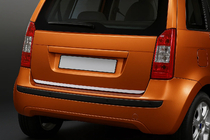 Fiat Idea 2003–2016 Kromlist till baklucka (rostfritt stål) foto 1