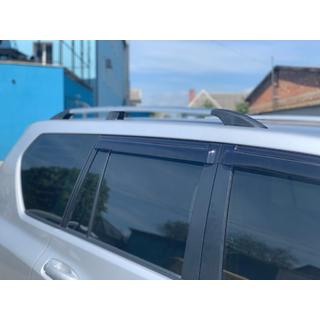 Takrails – turkisk design (krom, 2 st) Toyota Land Cruiser Prado 150 2009–2023 foto 3