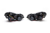 Mercedes C-klass W203 2000–2007 Framlyktor med LED-positionsljus (2 st) Mörka foto 5