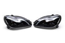 Mercedes S-klass W220 1998–2005 Framlyktor med LED-positionsljus (2 st) foto 5