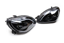 Mercedes S-klass W220 1998–2005 Framlyktor med LED-positionsljus (2 st) foto 3