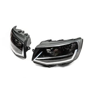 Framlyktor med LED-ljus Black (2015-2019, 2 st) Volkswagen T6 2015–2024 foto 4
