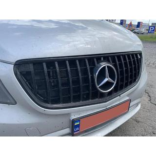 Frontgrill GT Panamericana Black (2014-2023 för Vito W447) Mercedes Vito/V-klass W447 2014– foto 3