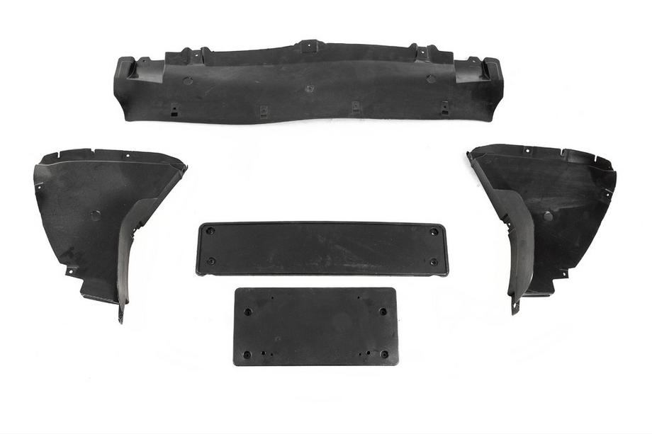 BMW 5-serien F10/F11 2010–2016 Bodykit (M-Performance LCI) Dubbla avgasutblås på ena sidan Foto 14