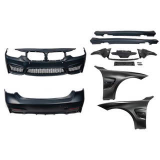 Bodykit med skärmar (F80 M3) BMW 3-serien F30/F31 2012–2019 foto 2