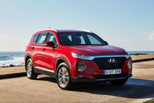 Crossover Hyundai Santa Fe i fjärde generationen