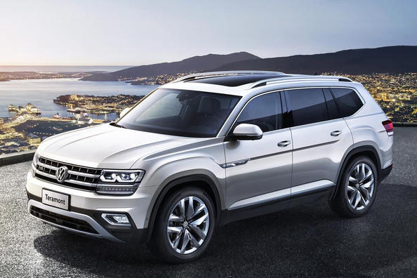 Test av fyrhjulsdrivna crossovern Volkswagen Teramont