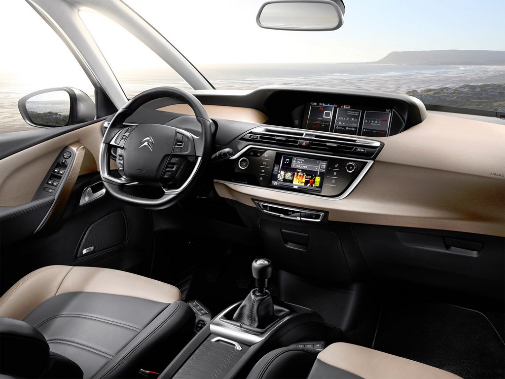 Ansiktslyft version av kompakt-MPV:n Citroen C4 Picasso