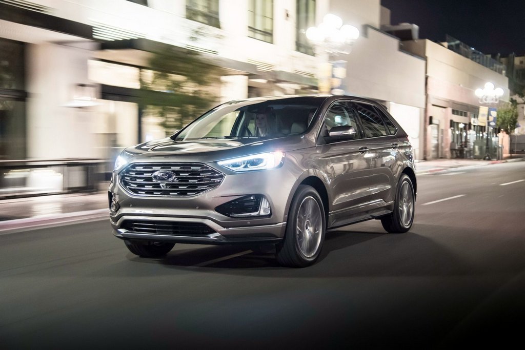 Test av uppdaterade crossovermodellen Ford Edge