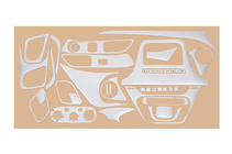Iveco Daily 2014– Instrumentpanelskydd Aluminium foto 1