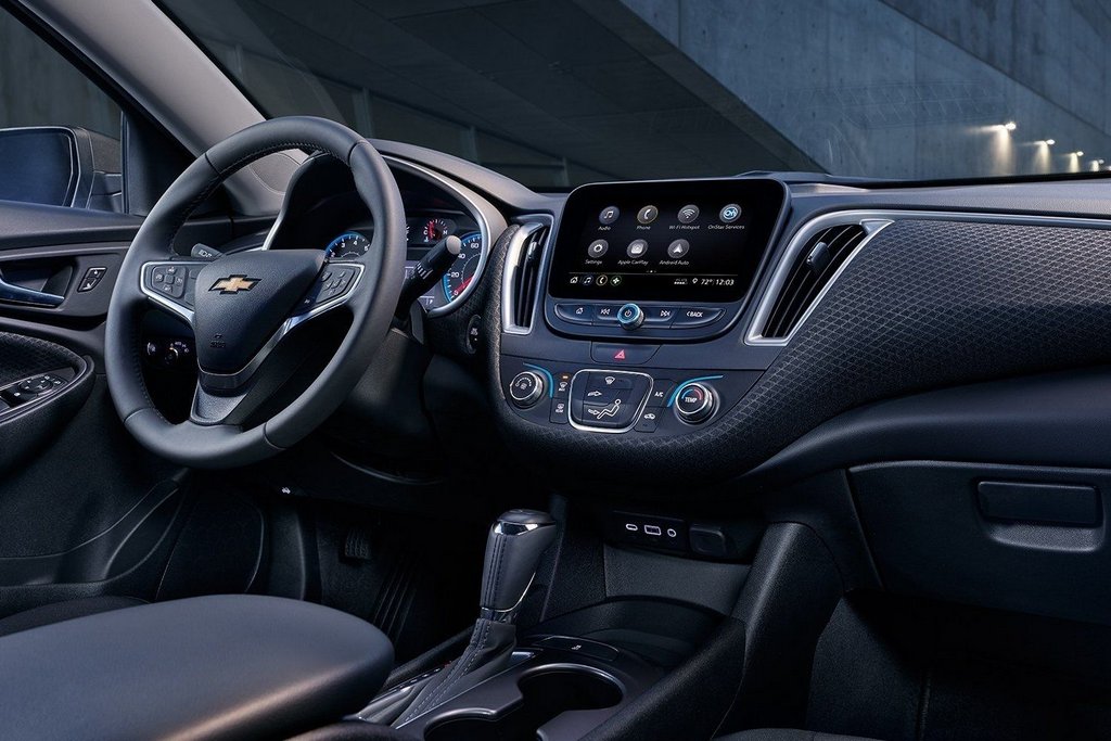 Test av nya generationens Chevrolet Malibu-sedan