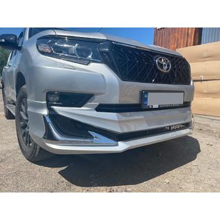 Främre och bakre stötfångarläppar Modelista V3-LED (2017-) Toyota Land Cruiser Prado 150 2009–2023 foto 3