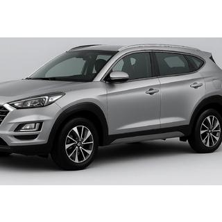 Kromlist till fönsterlister OmsaLine (14 st, rostfritt) svart krom Hyundai Tucson TL 2016–2021 foto 1