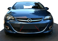 Opel Astra J 2009–2015 Rostfri skyddslist till främre stötfångare OmsaLine (rostfritt) foto 3